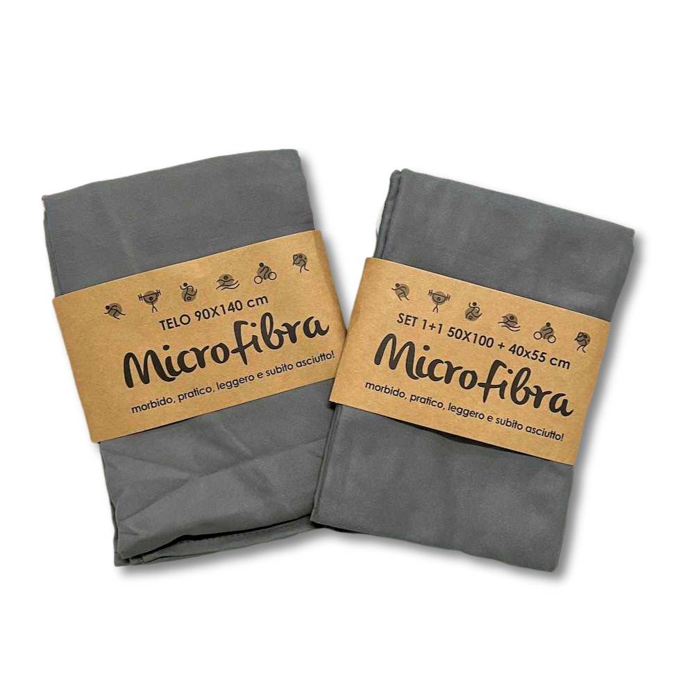 Set 3 Asciugamani Microfibra OlimpiaFit - Asciugatura Rapida Con Borsa Rete Per Sport E Viaggi - Foto 5