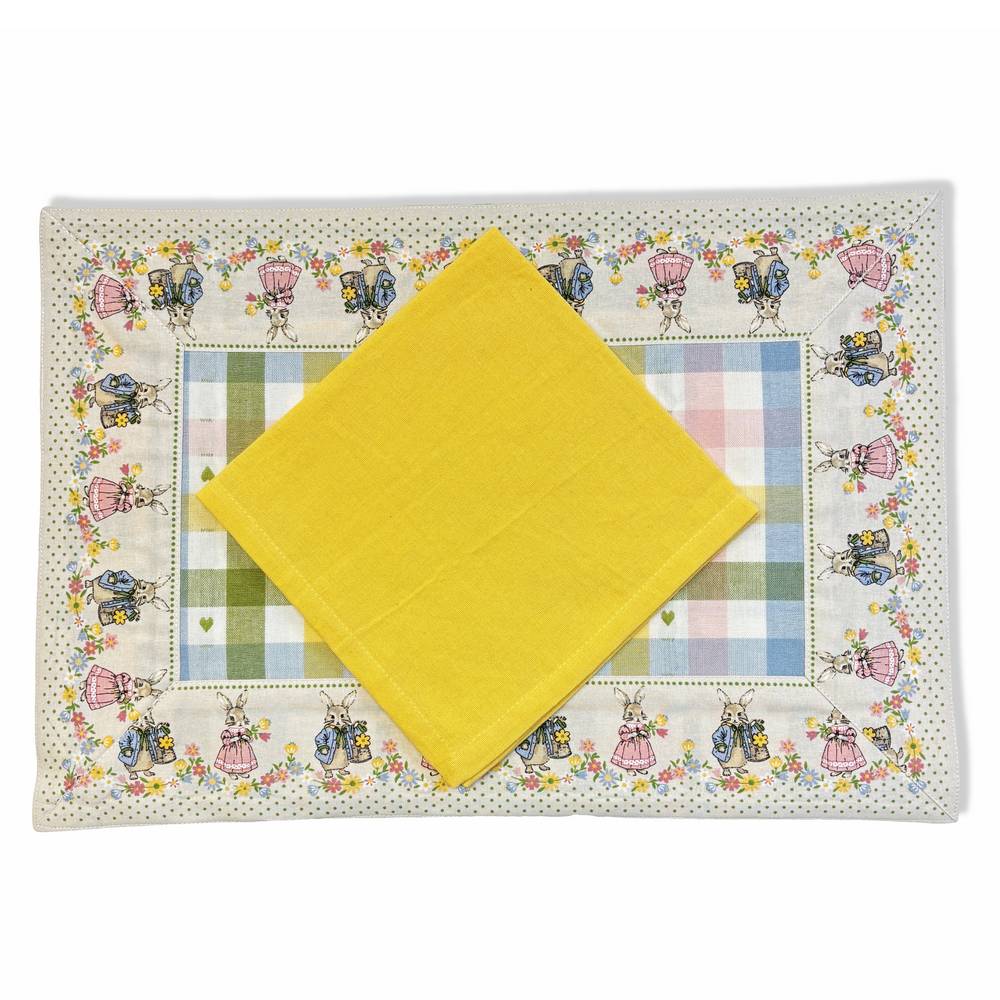 Tovagliette Sottopiatto Per Bambini - 2 Pezzi, 40x30cm, Plastificate, Con Super Mario, Facili Da Pulire