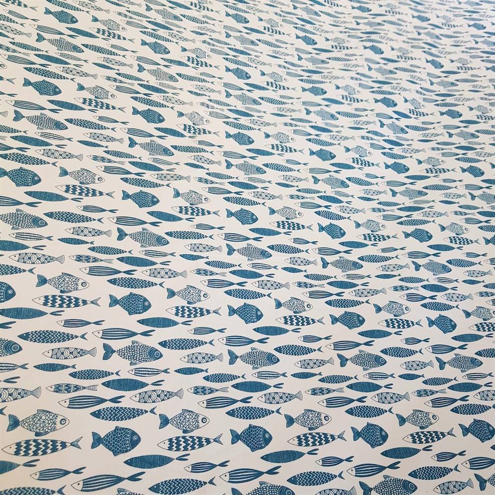 Telo copridivano copritutto Pesciolini 160 x 280