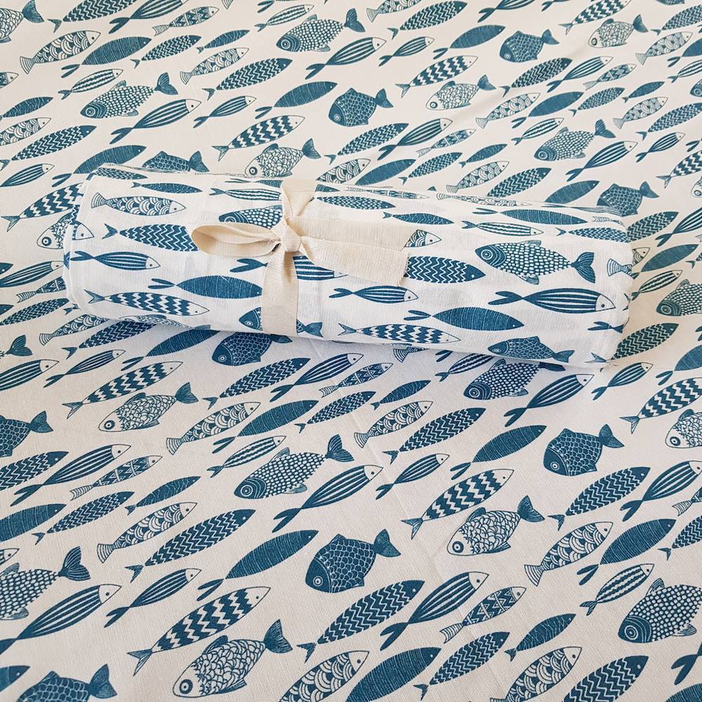 Telo copridivano copritutto Pesciolini 260 x 280