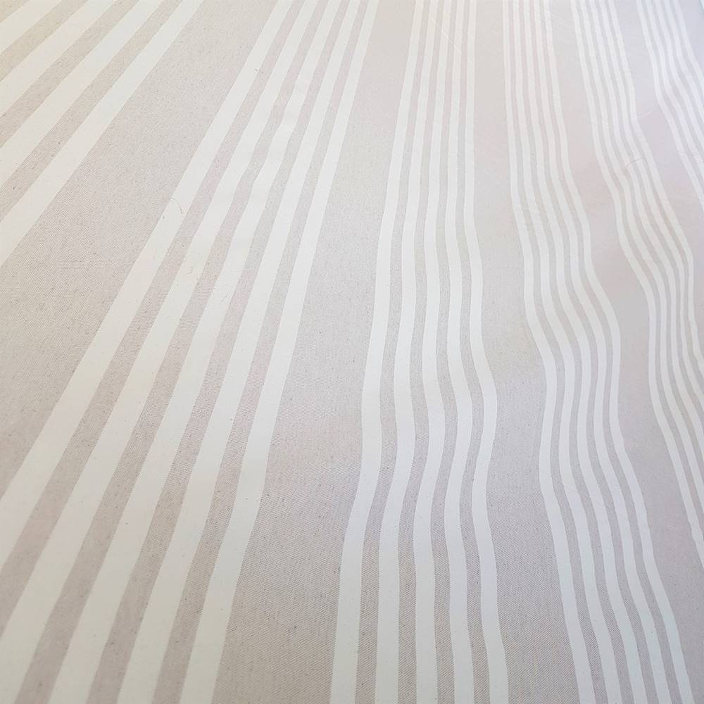 Telo copridivano copritutto Quattro righe tortora 260 x 280