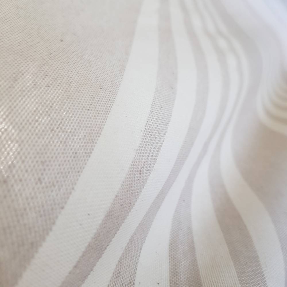 Telo copridivano copritutto Quattro righe tortora 260 x 280