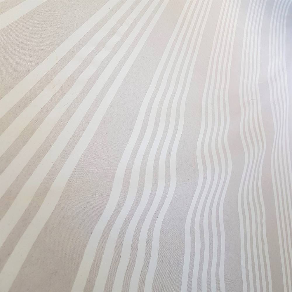 Telo copridivano copritutto Quattro righe tortora 260 x 280