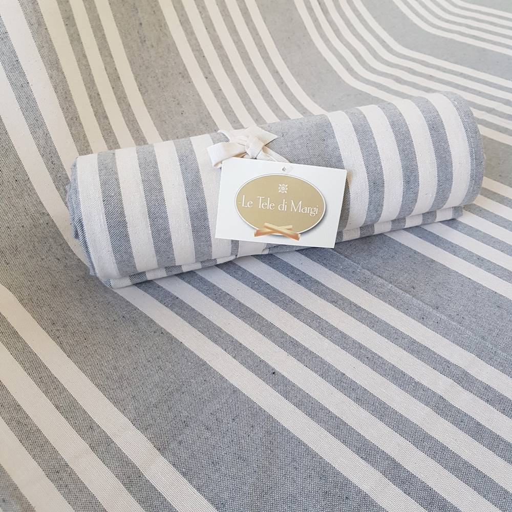 Telo copridivano copritutto Quattro righe grigio 280 x 350