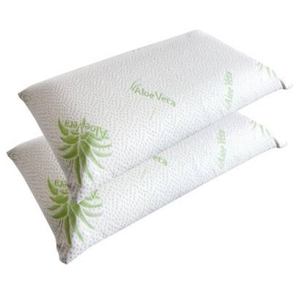 Coppia federe Aloe Vera con Zip