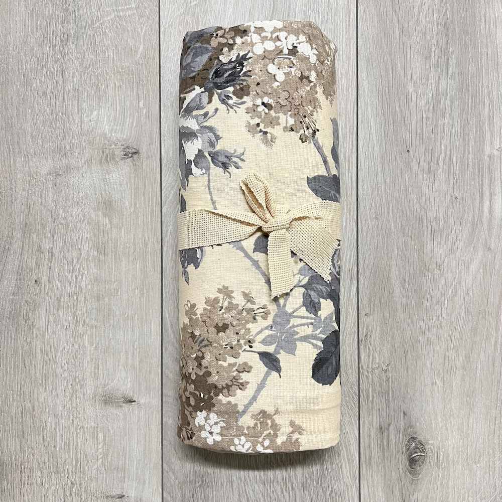 Telo Copridivano copritutto Rose grigio 160 x 280