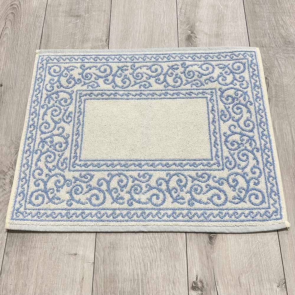 Scendidoccia barocco doubleface azzurro