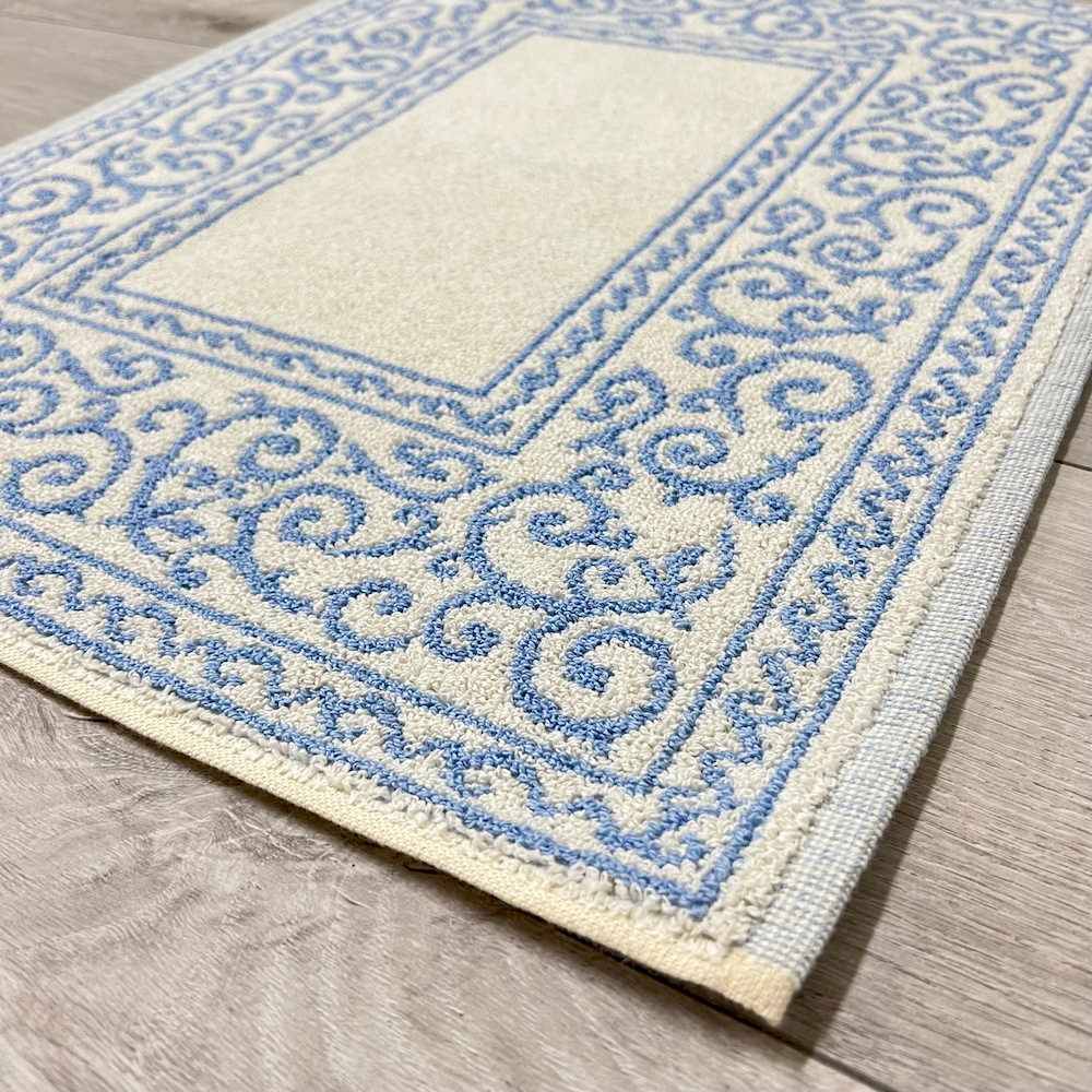 Scendidoccia barocco doubleface azzurro