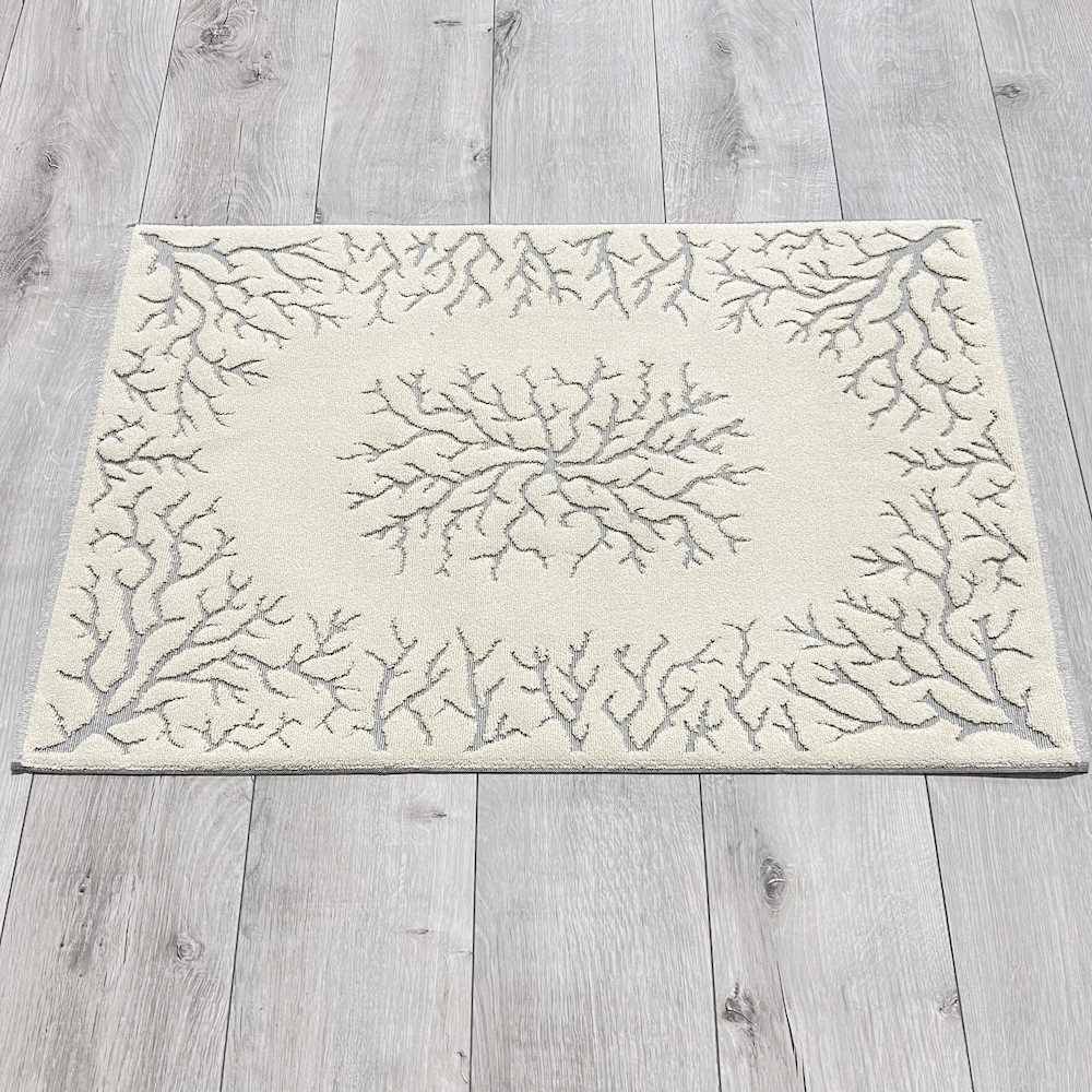 Tappeto Corallo Jacquard grigio 60 x 120