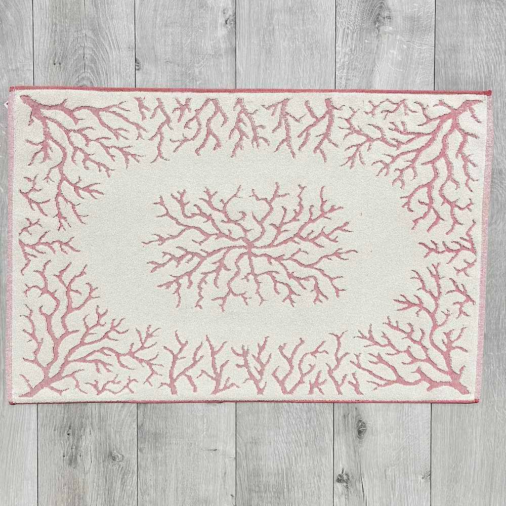 Tappeto Corallo Jacquard rosso 60 x 120