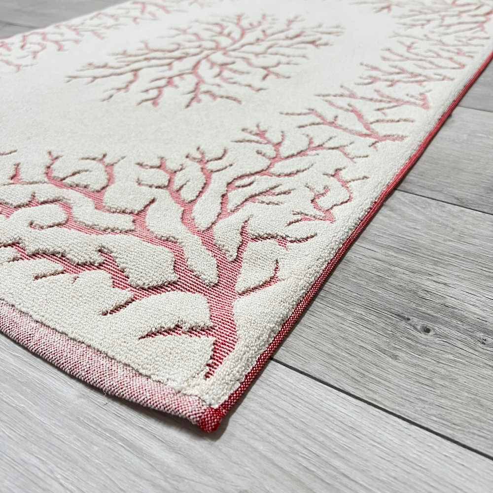 Tappeto Corallo Jacquard rosso 60 x 120