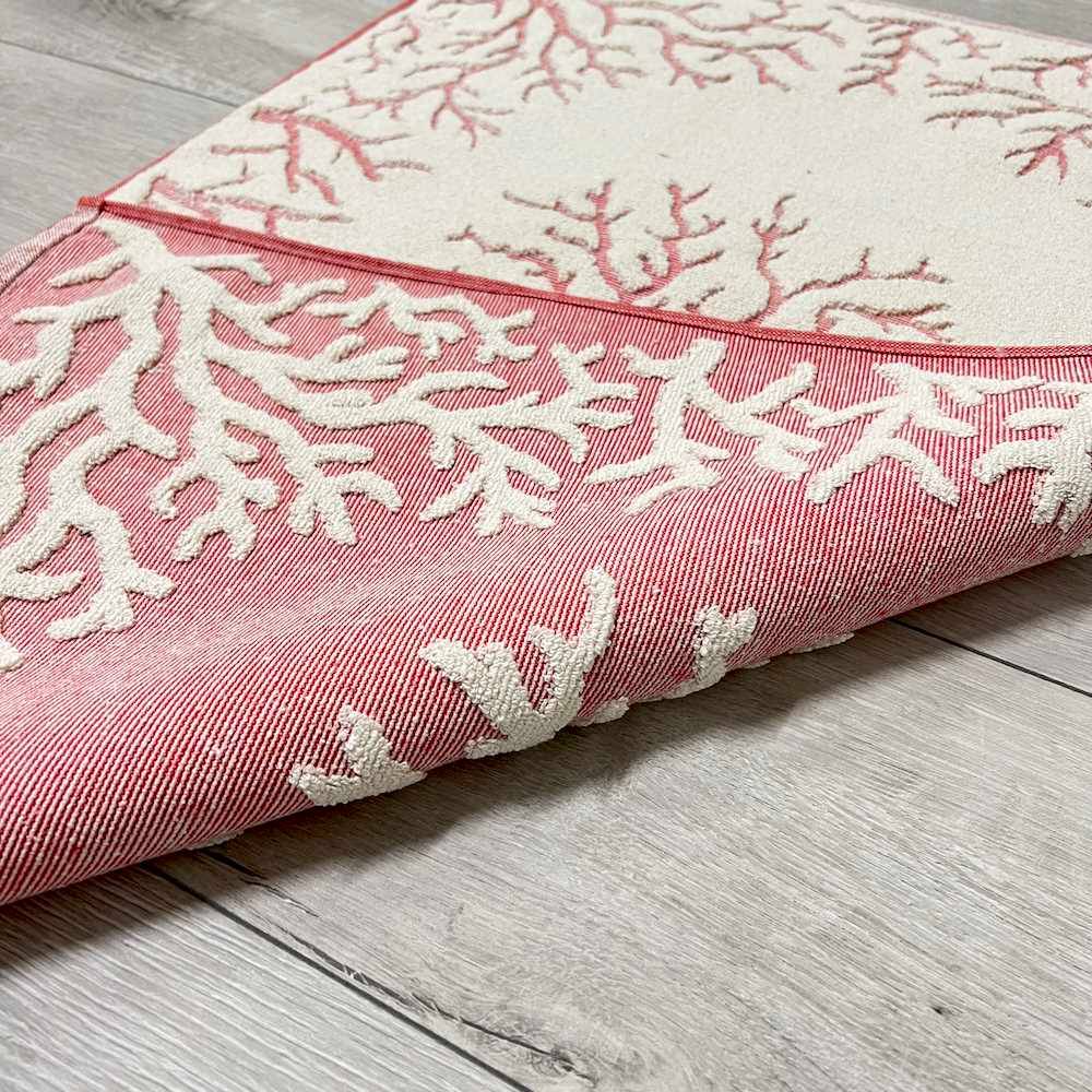Tappeto Corallo Jacquard rosso 60 x 120