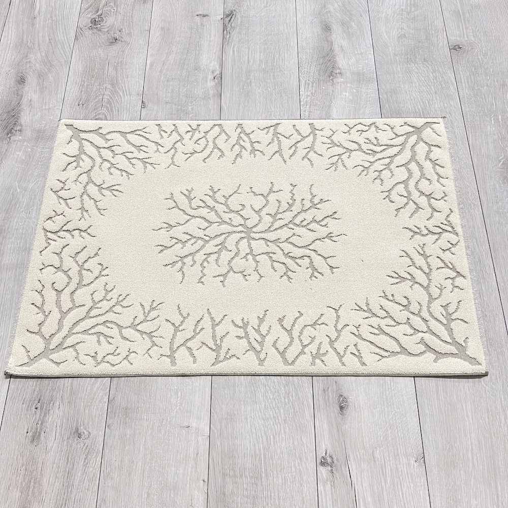 Tappeto Corallo Jacquard tortora 60 x 120