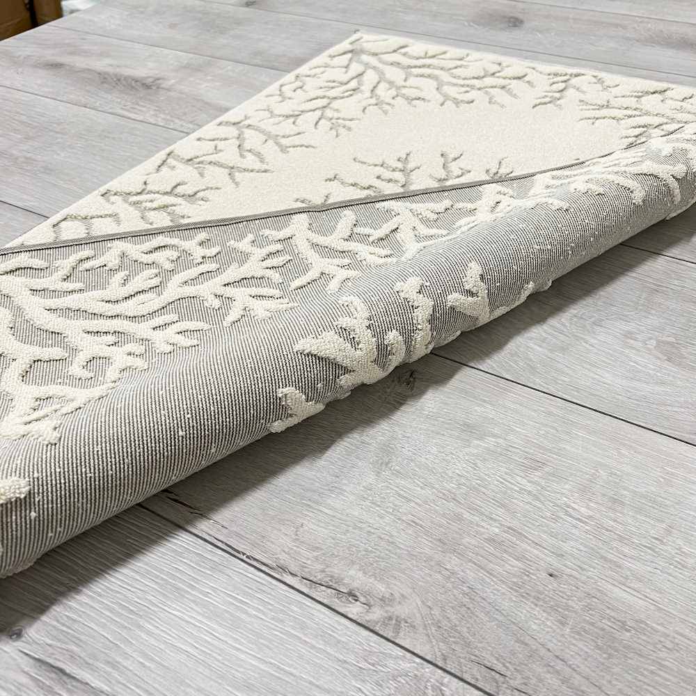 Tappeto Corallo Jacquard tortora 60 x 120