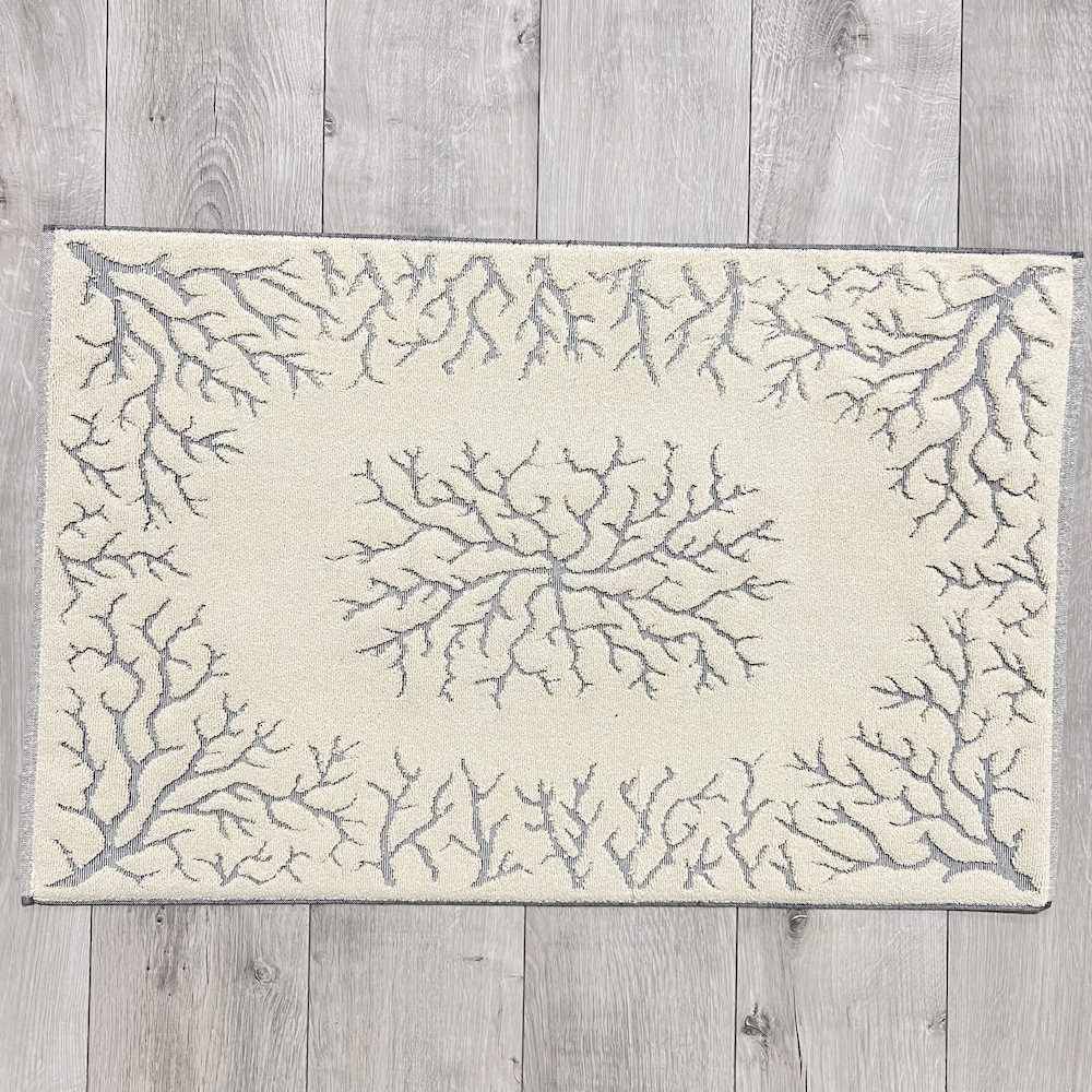 Tappeto Corallo Jacquard blu 60 x 90
