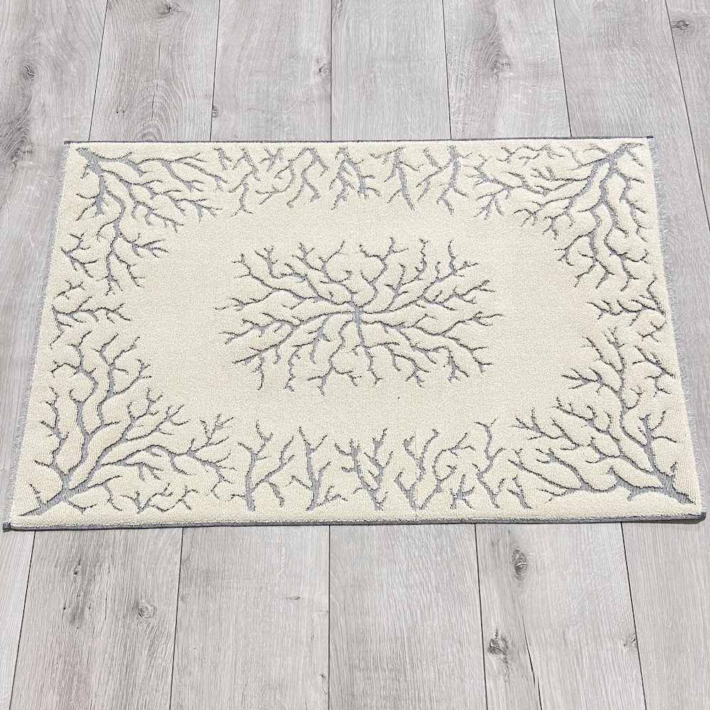 Tappeto Corallo Jacquard blu 60 x 90