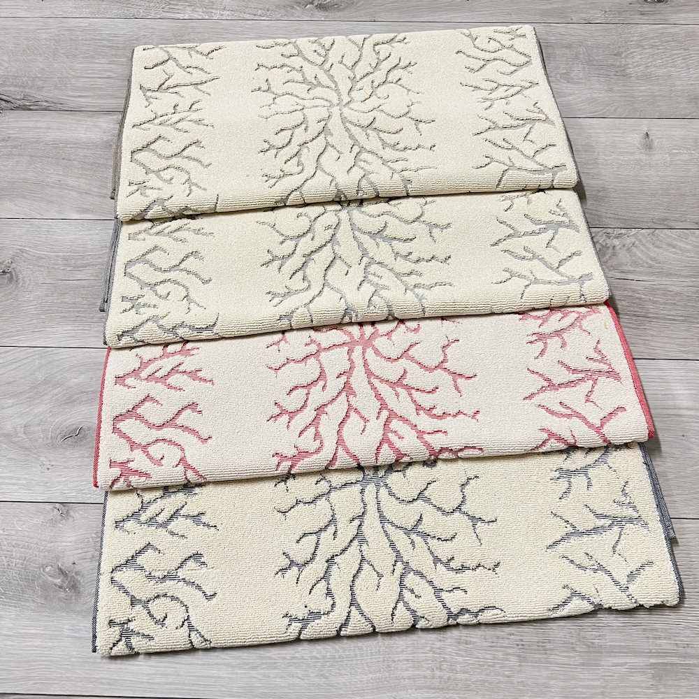 Tappeto Corallo Jacquard blu 60 x 90