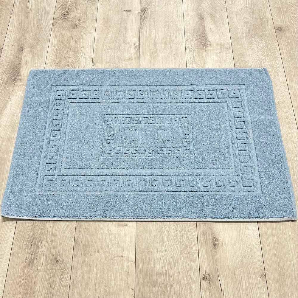 Tappeto Greca azzurro 60 x 90