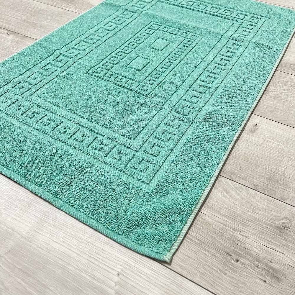 Tappeto Greca verde 60 x 90