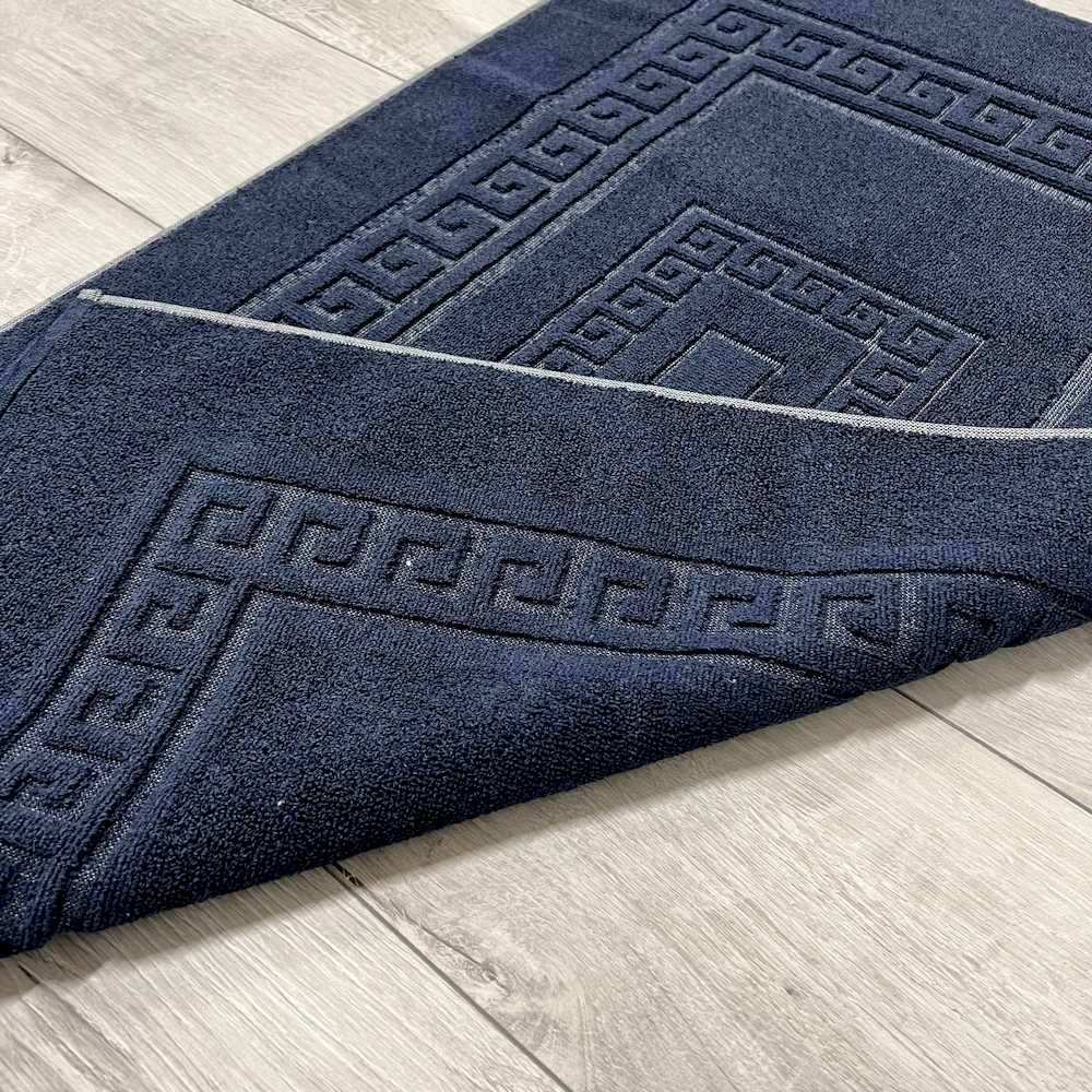 Tappeto Greca blu 60 x 90