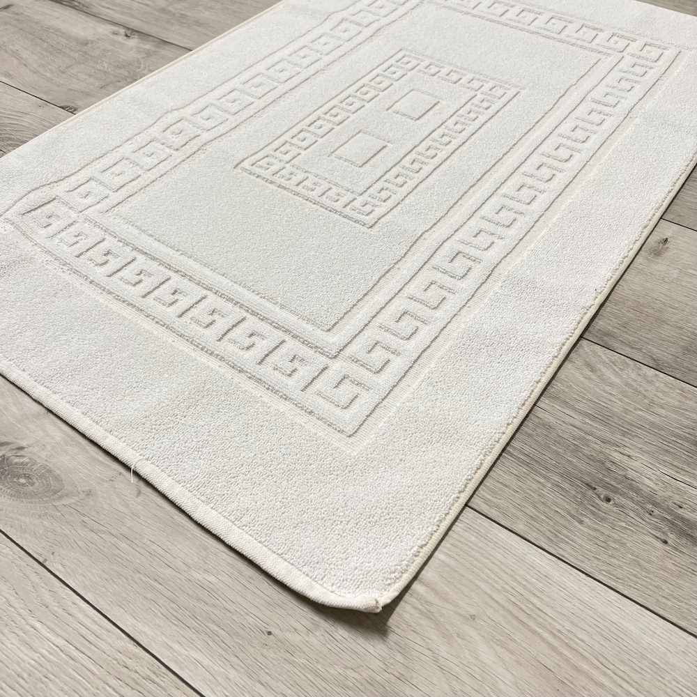 Tappeto Greca bianco 60 x 180