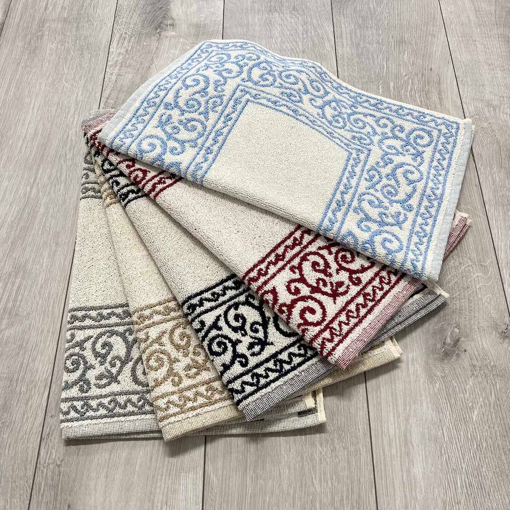 Tappeto barocco doubleface grigio 60 x 120