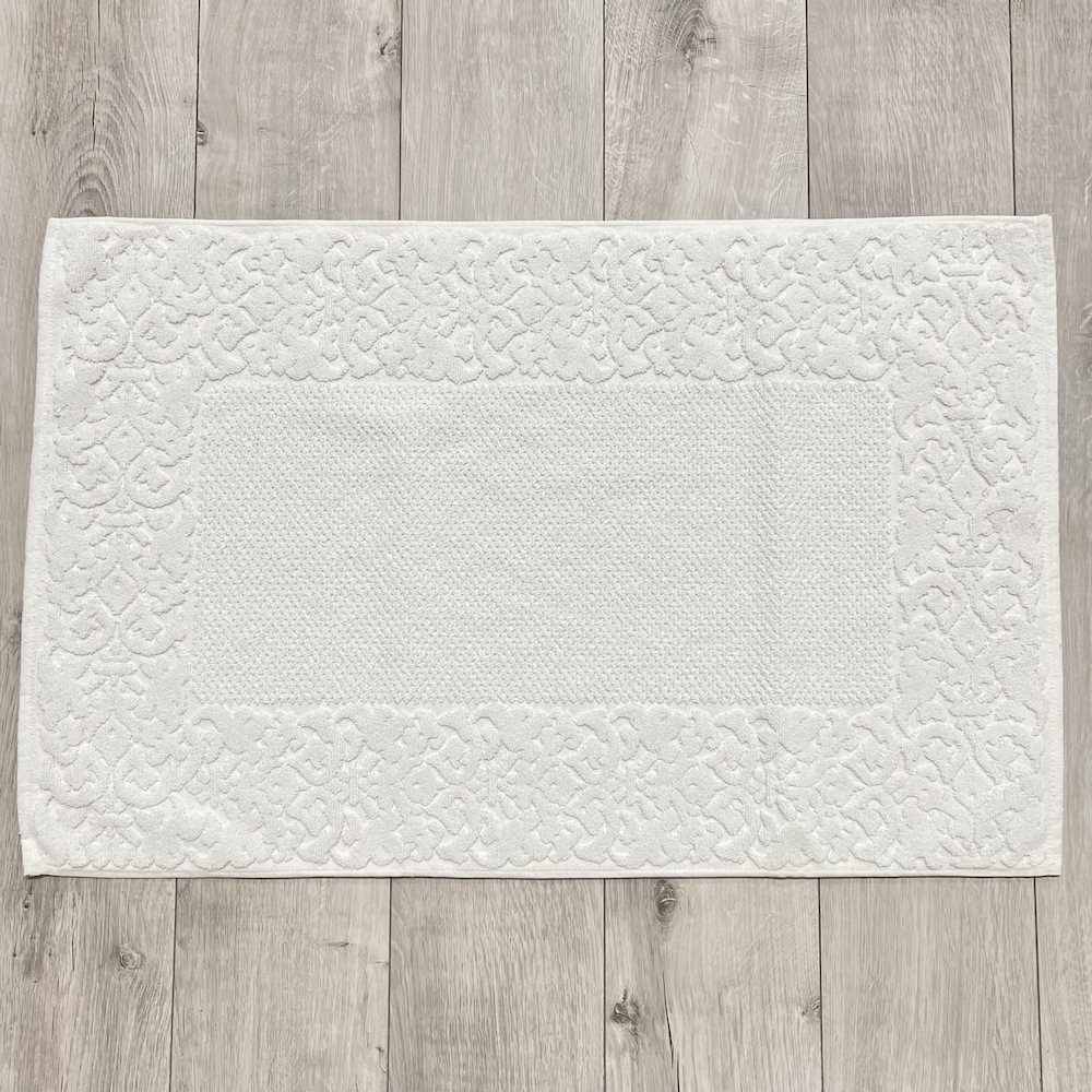 Tappeto barocco bianco 60 x 90