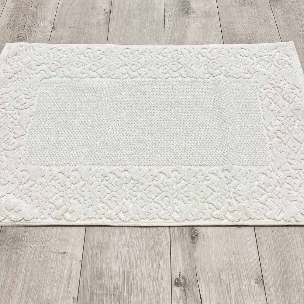 Tappeto barocco bianco 60 x 90