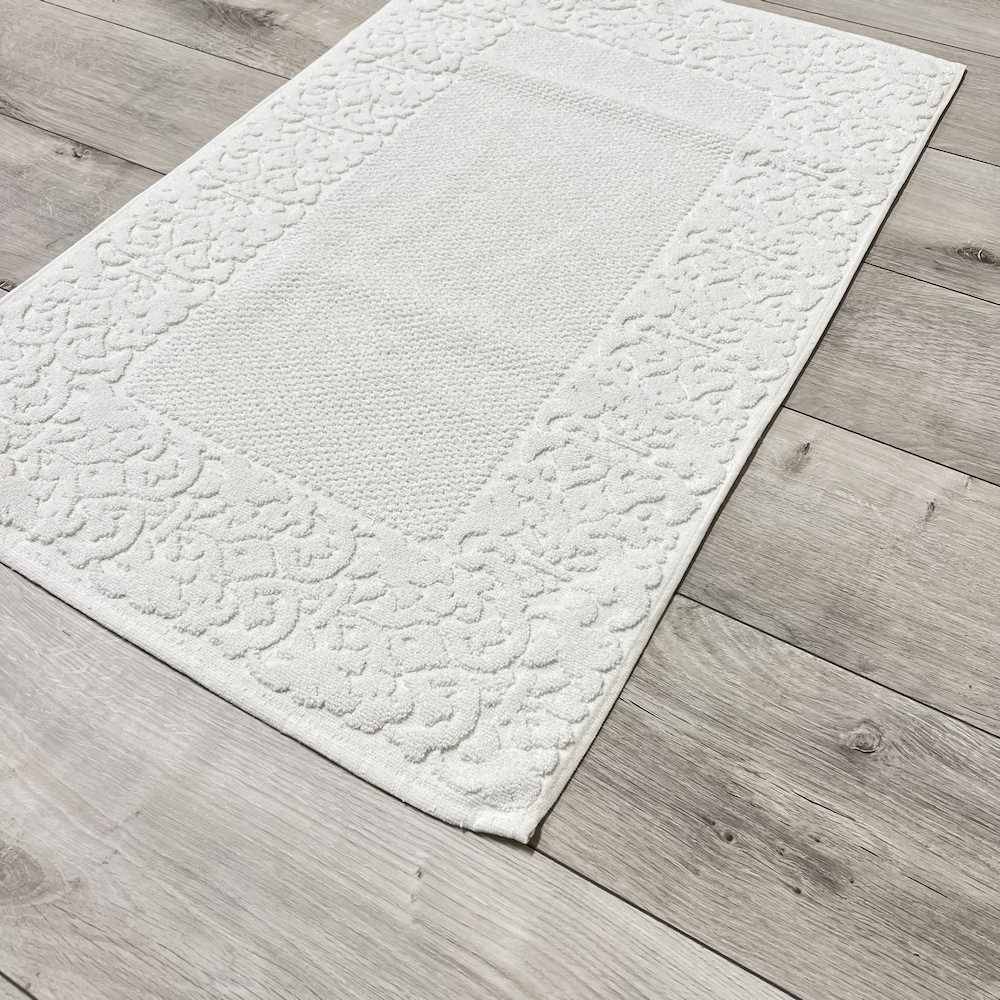 Tappeto barocco bianco 60 x 90