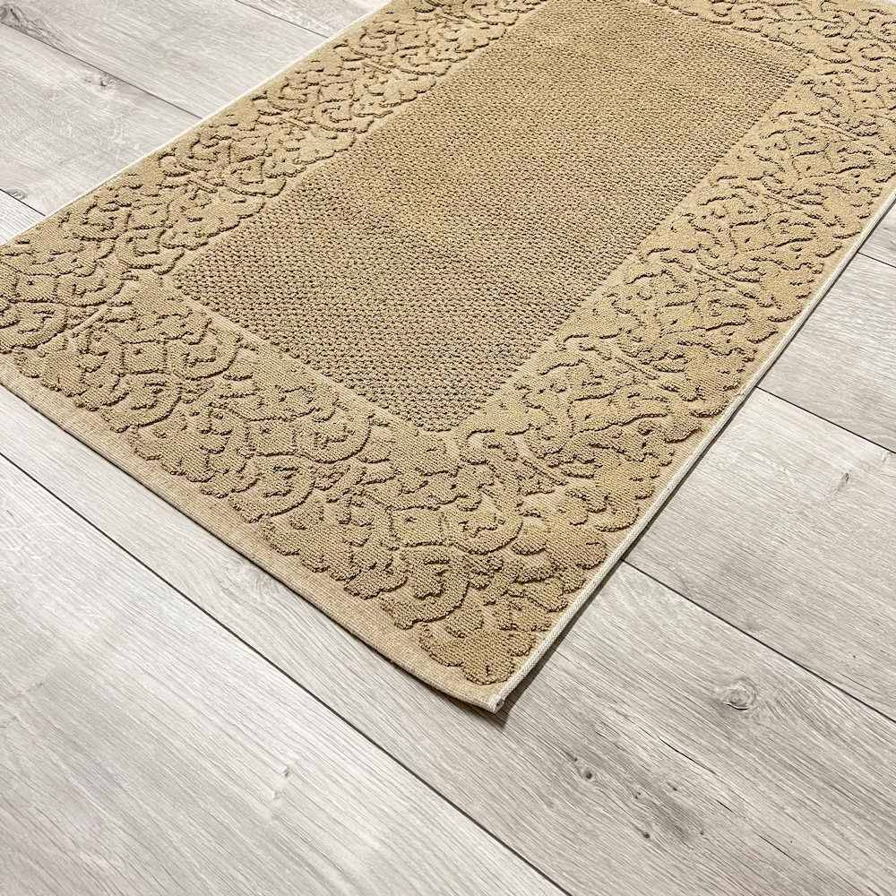 Tappeto barocco marrone 60 x 90