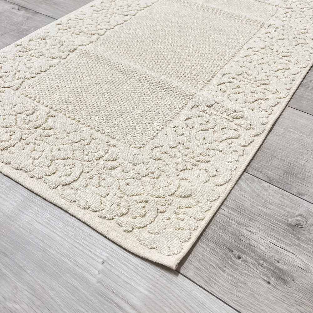 Tappeto barocco panna 60 x 120