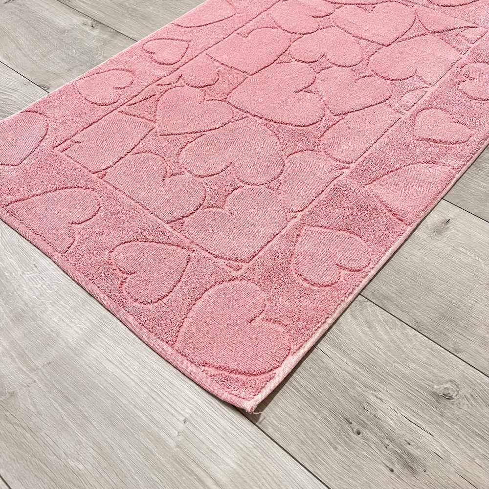 Tappeto Cuori rosa 60 x 90