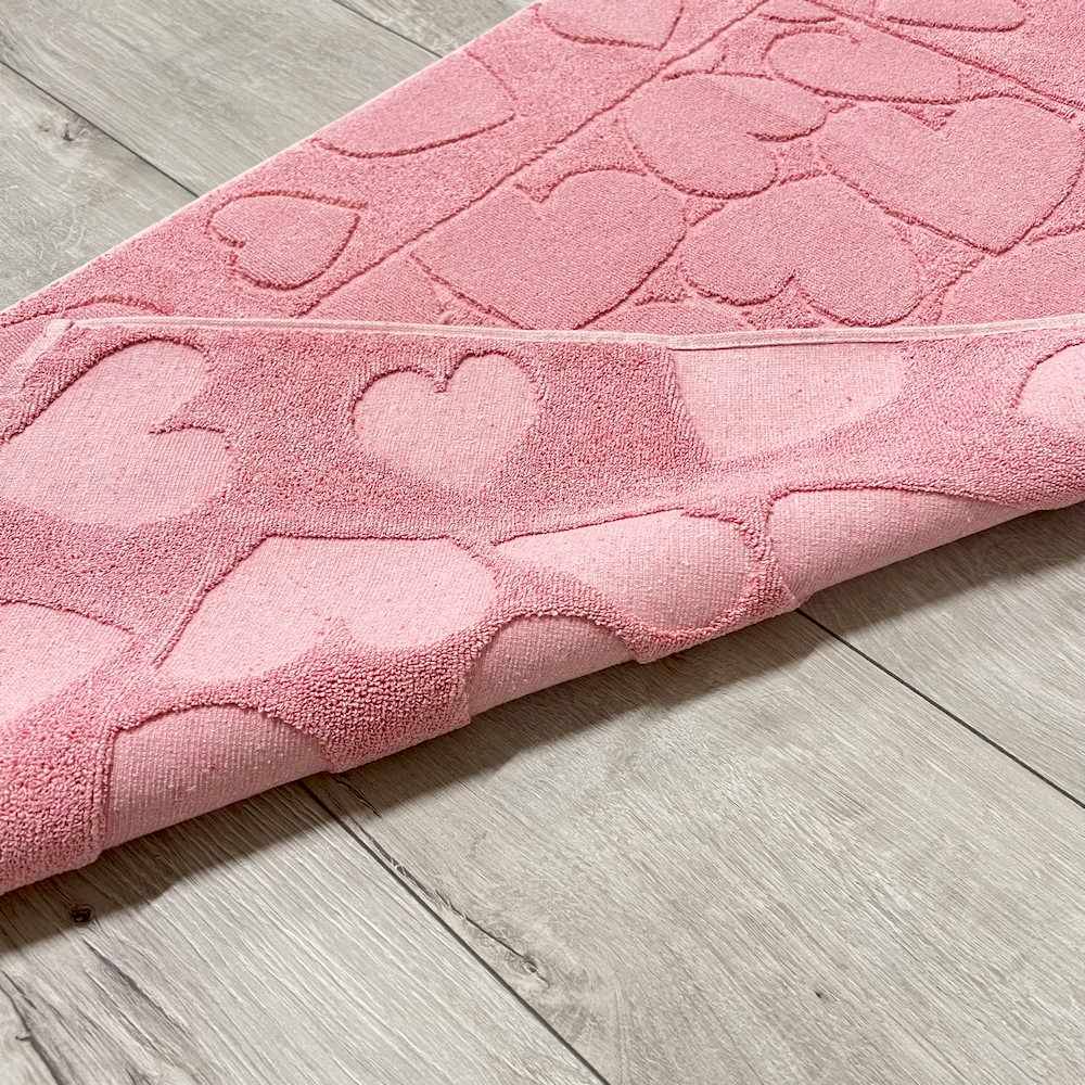 Tappeto Cuori rosa 60 x 90