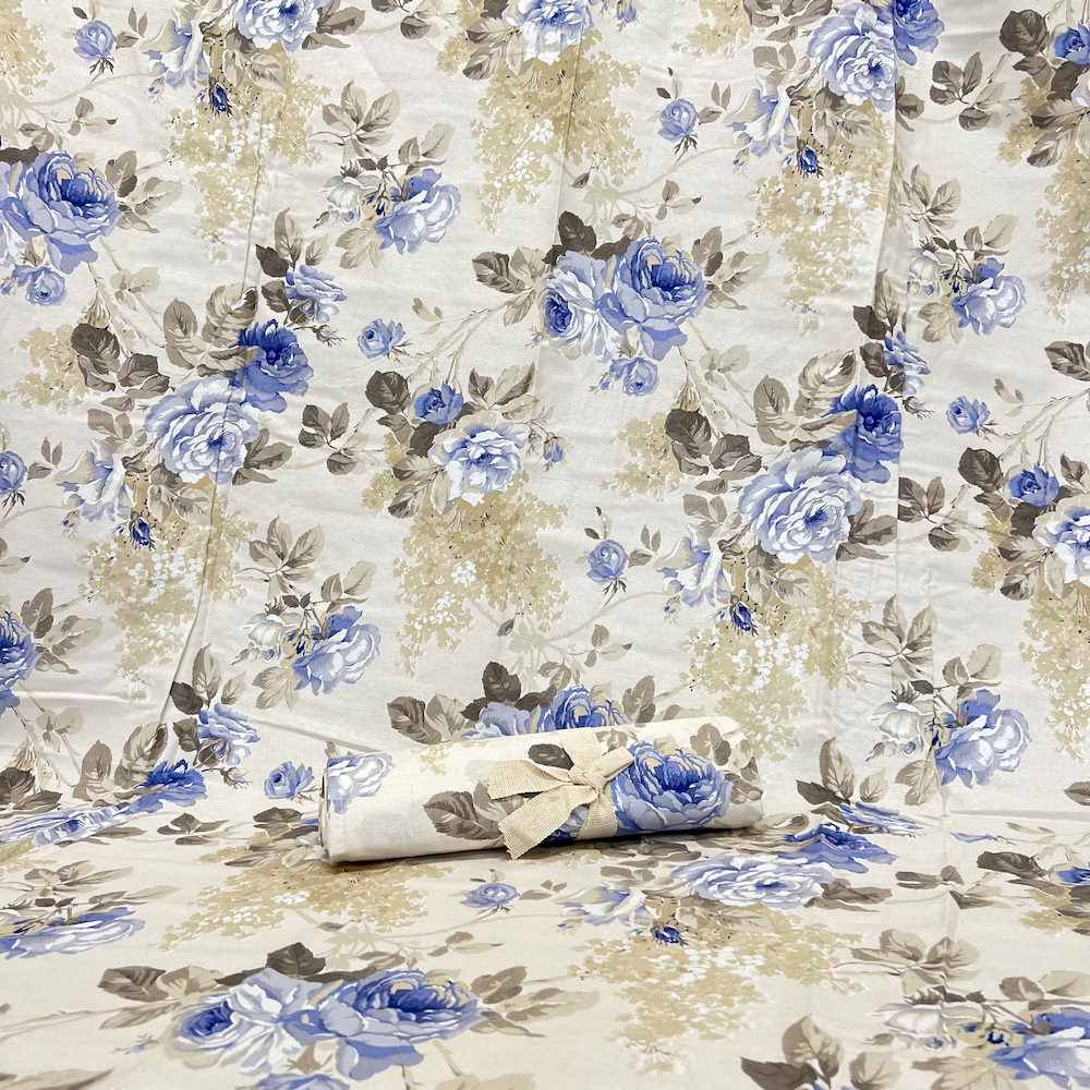 Copridivano copritutto Rose blu 280 x 350