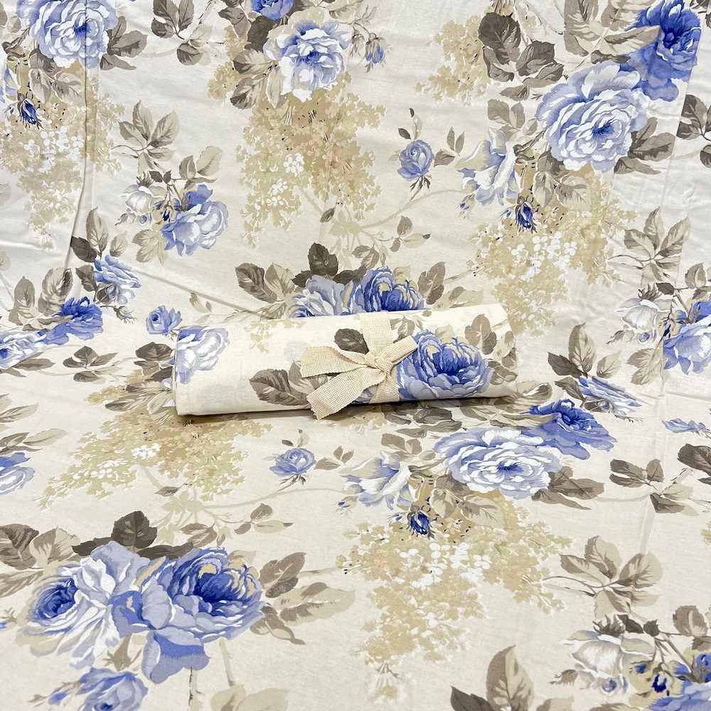 Copridivano copritutto Rose blu 280 x 350