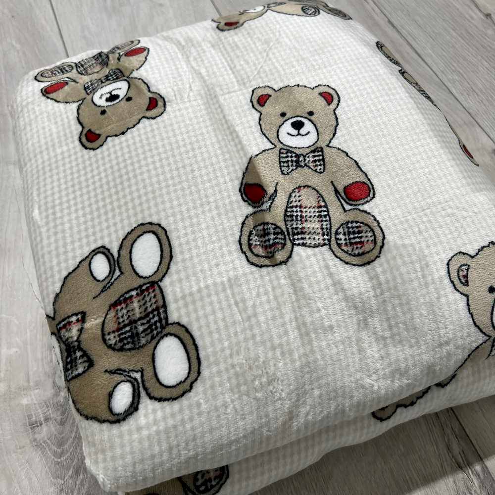 Plaid Sherpa Teddy 130 x 160