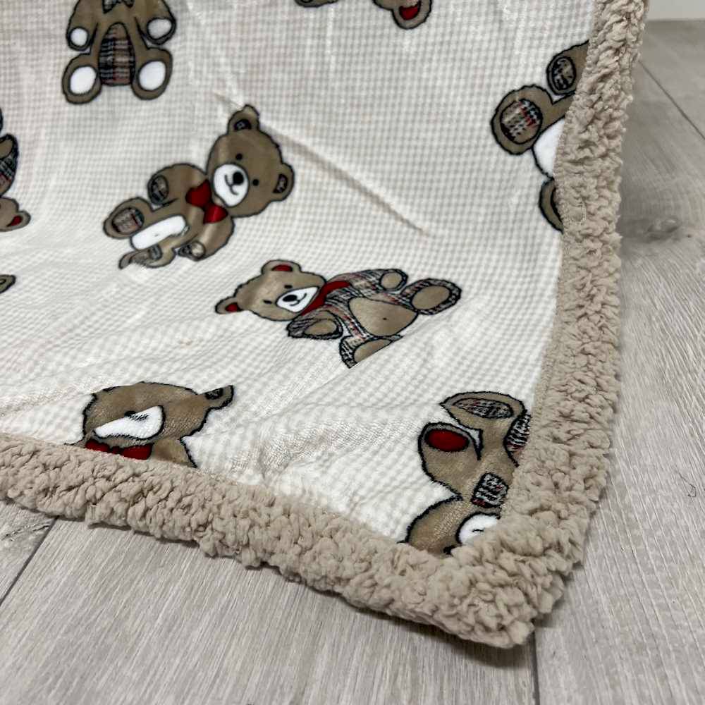 Plaid Sherpa Teddy 130 x 160