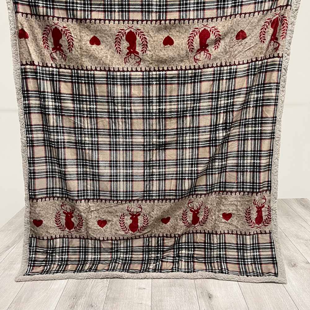 Plaid Sherpa dolomiti 130 x 160