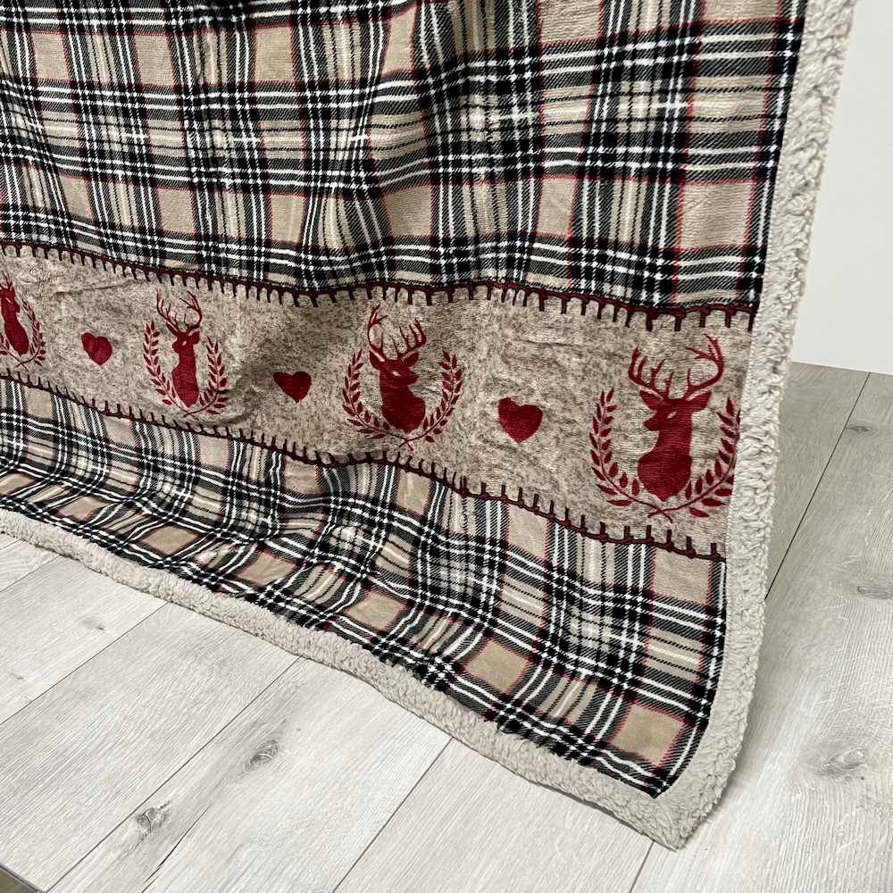 Plaid Sherpa dolomiti 130 x 160