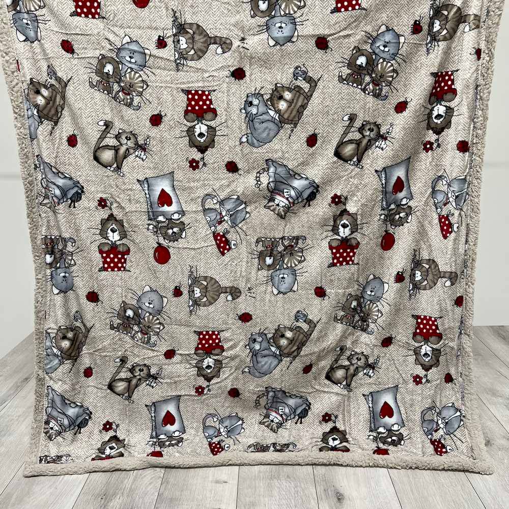 Plaid Sherpa Gatti teneroni 130 x 160