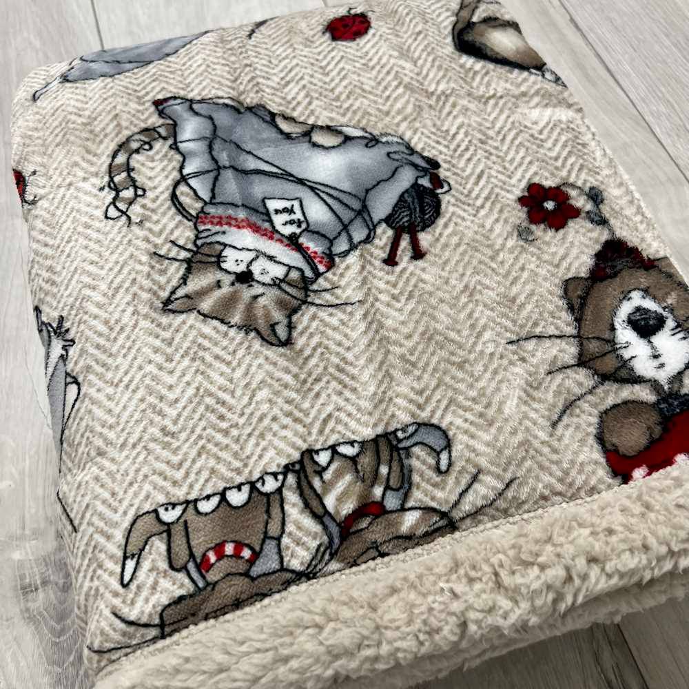 Plaid Sherpa Gatti teneroni 130 x 160