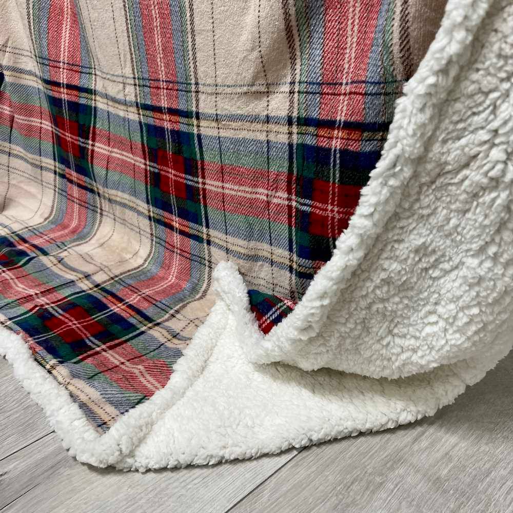 Plaid Aron Sherpa Vecchia scozia multicolor  120 x 150