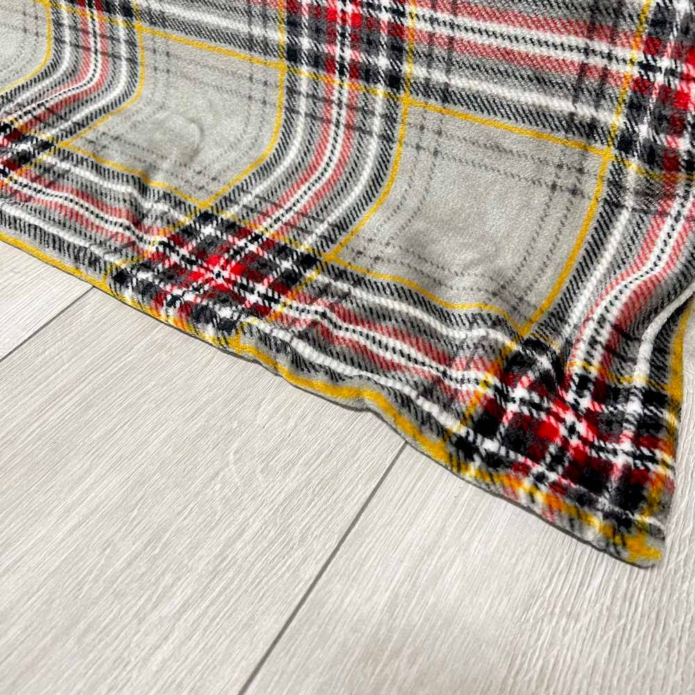 Plaid cuscino Kilt grigio