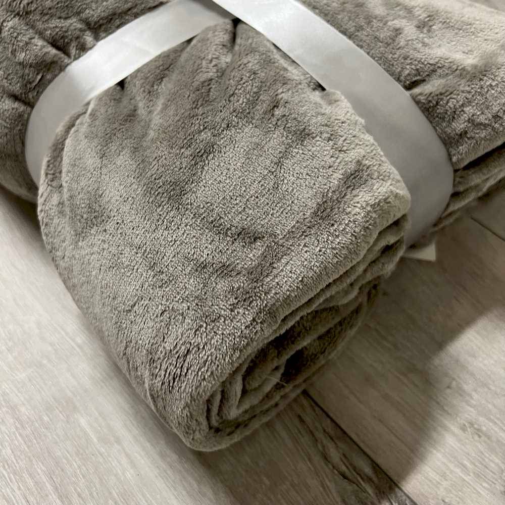 Plaid Relais tortora matrimoniale 210 x 240