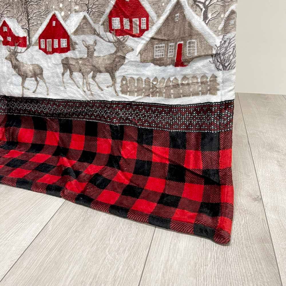 Plaid Sherpa Chalet 130 x 160