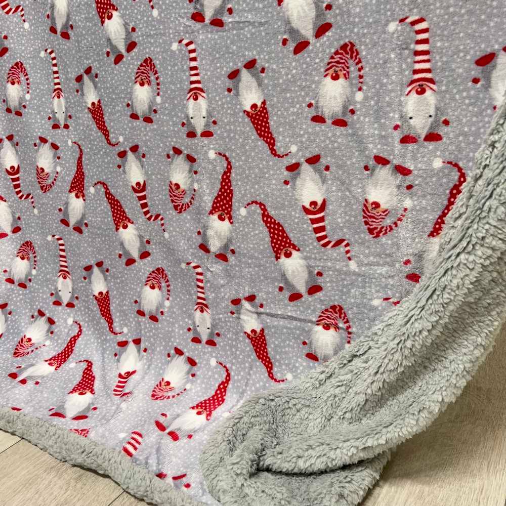 Plaid Sherpa Woods Gnometti 130 x 160
