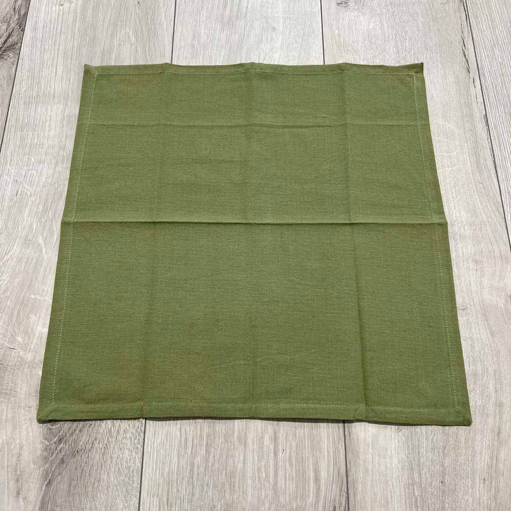 Set 4 tovaglioli verde oliva