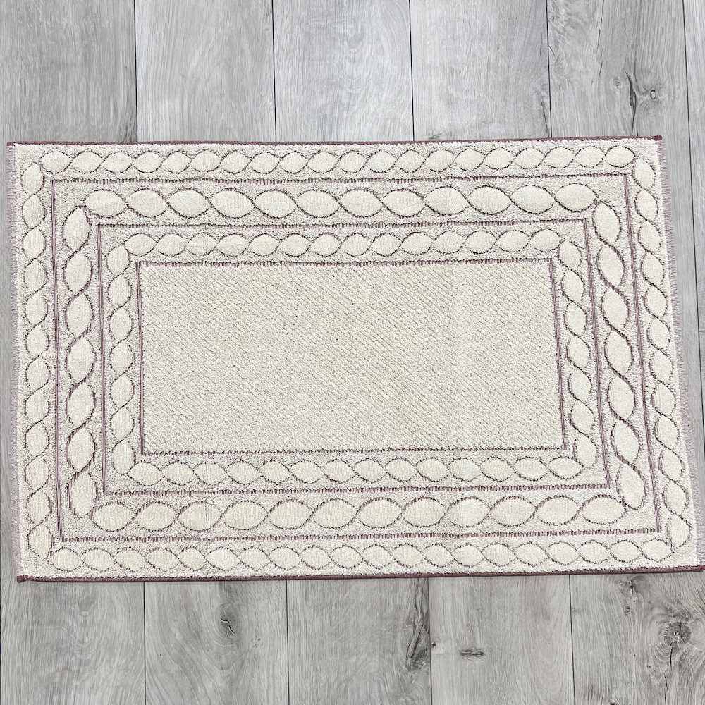 Tappeto Deva bordeaux 60 x 90
