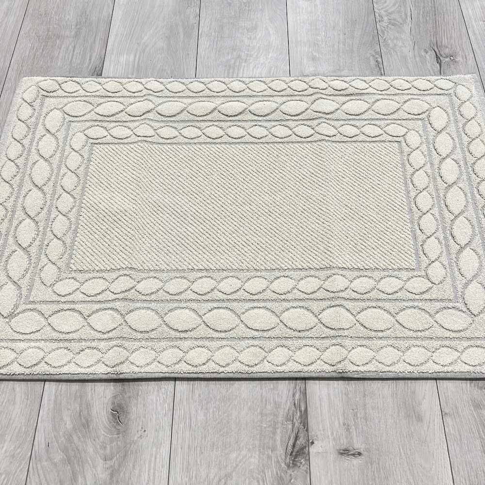 Tappeto Deva grigio 60 x 90