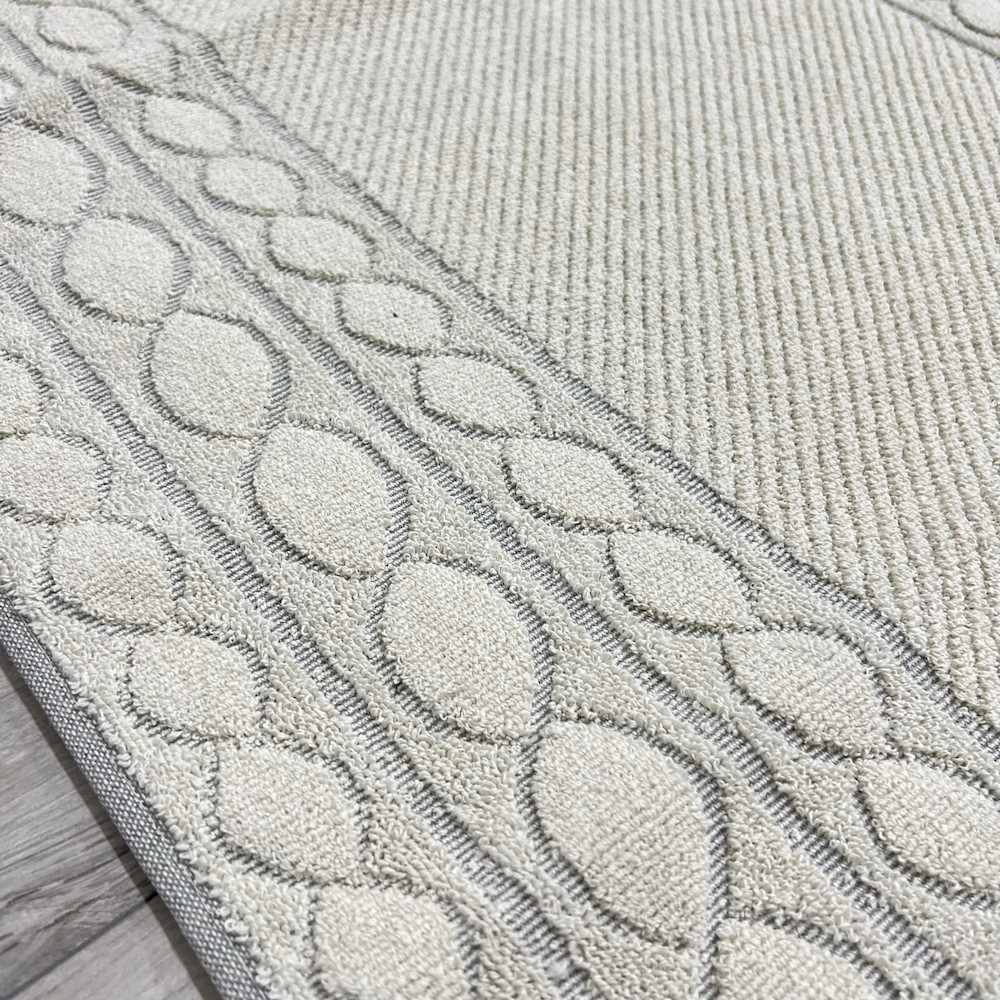 Tappeto Deva grigio 60 x 90